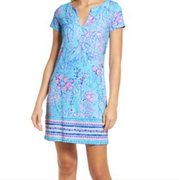 Lilly Pulitzer Womens UPF 50+ Sophiletta Dress Multicolor SZ Medium - Picture 1 of 6